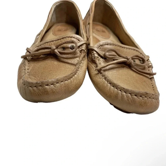 Frye Reagan Brown Campus Driver Flats Size 8.5 - Picture 2 of 10